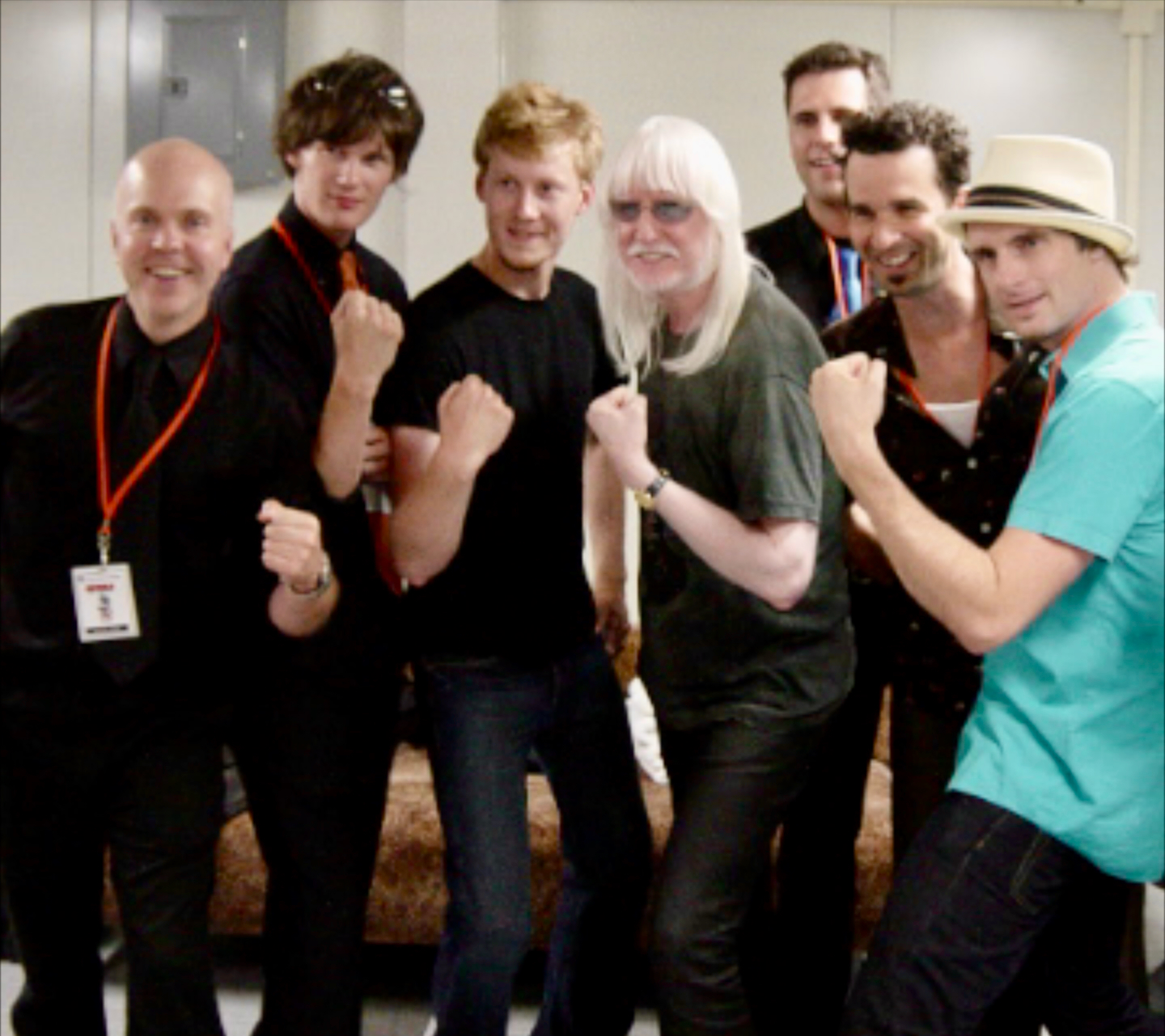 Striking a power pose with Rock legend Edgar Winter!
