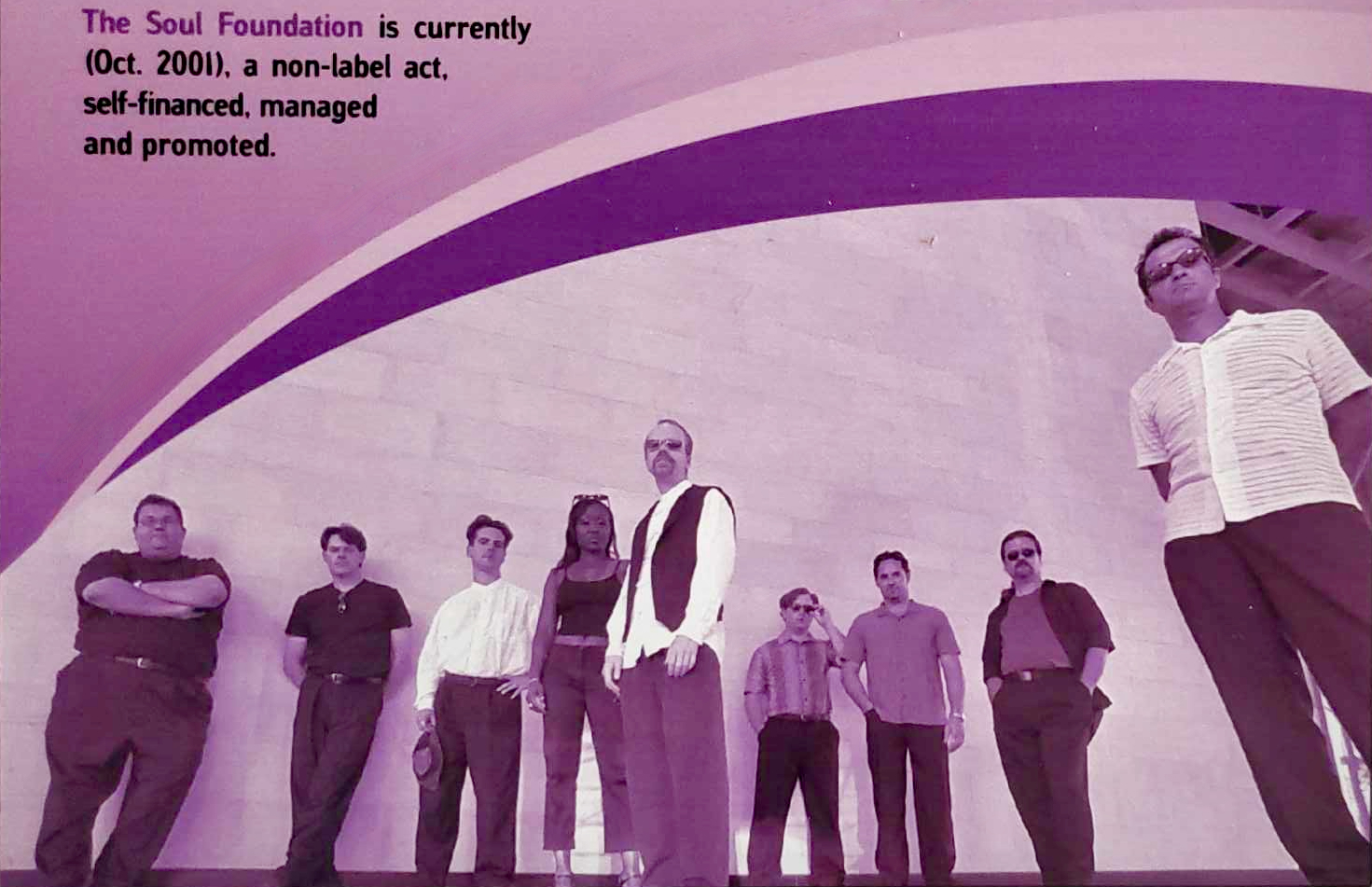 The Soul Foundation, 2001 Promotional Photo.